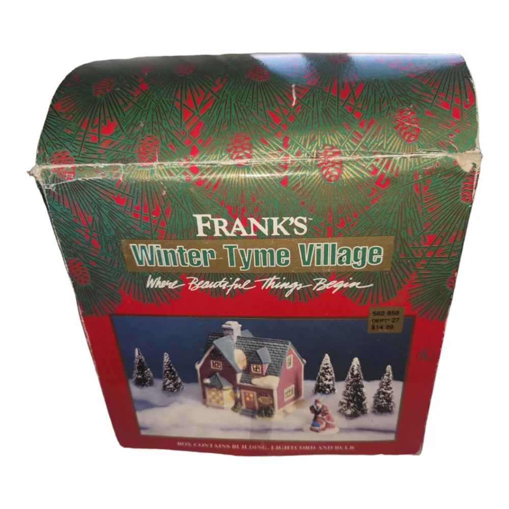 Vintage FRANKS winter‎ Tyme Village